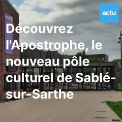 Sablé-sur-Sarthe. Découvrez le nouveau pôle culturel l'Apostrophe