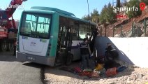 Halk otobüsü ile AFAD aracı çarpıştı: 1 ölü, 3 yaralı