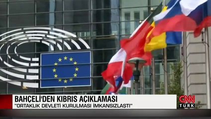 Bahçeli'den Kıbrıs açıklaması