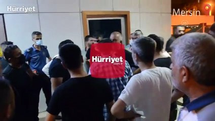 Mersin'de yaşamını yitiren Kovid-19 hastasının yakınları 3 sağlık çalışanını darbetti