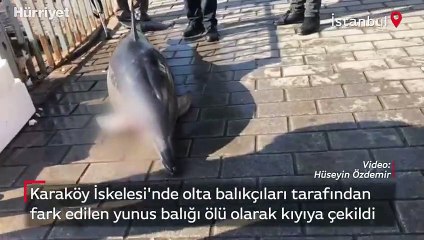 Karaköy İskelesi'nde yürek burkan görüntü