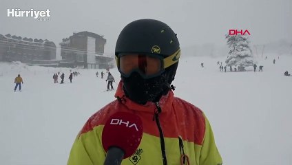 Uludağ'da kar kalınlığı, 50 santimetreye ulaştı