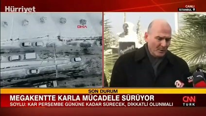 Bakan Karaismailoğlu ve Bakan Soylu'dan ortak açıklama: Bu güzergahları kullanmayın