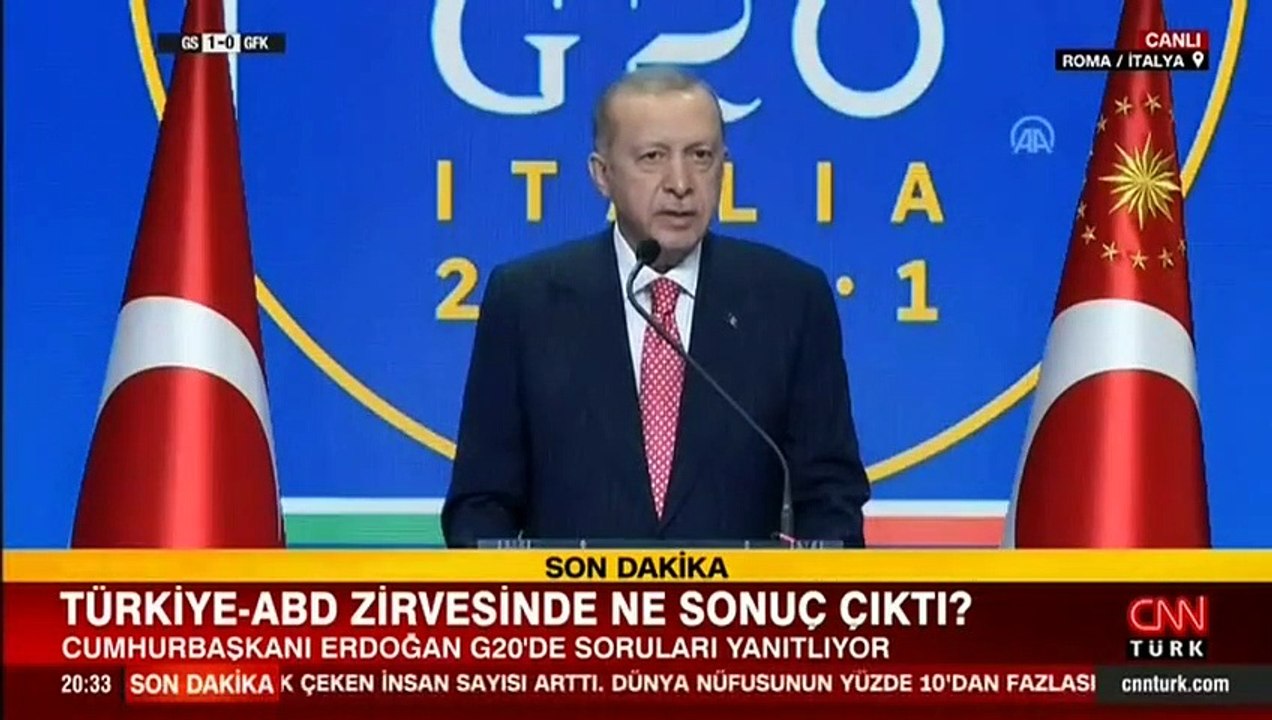 Cumhurbaşkanı Erdoğan'dan G20 Zirvesi sonrası dünyaya çarpıcı mesajlar