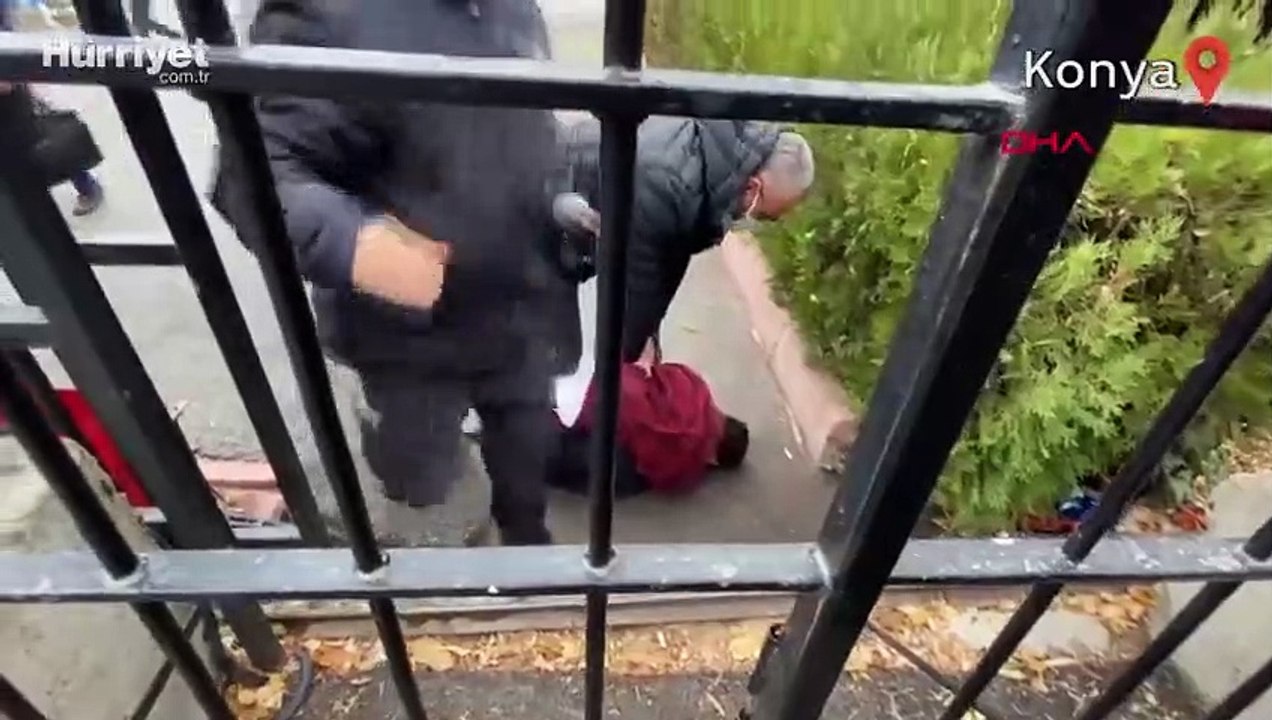 Konya'da lisede kavga