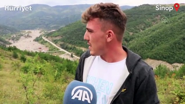 Babaçay köyündeki selde 4 kişiyi kurtarmıştı... Ailesiyle sel sularına kapıldığı belirlendi