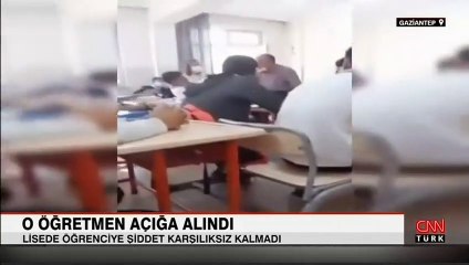 Lisede öğrenciye şiddet uygulayan öğretmen için karar