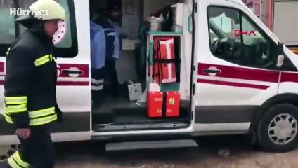 Organize sanayi bölgesindeki hurdalıkta patlama meydana geldi