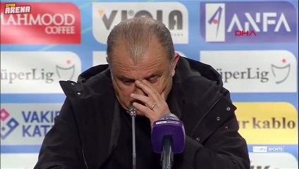 Galatasaray'da Fatih Terim'den Ankaragücü sonrası tepki!