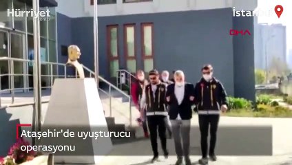 Ataşehir'de uyuşturucu operasyonu