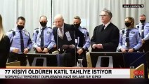 77 kişiyi öldüren Norveçli seri katil duruşmaya Nazi selamı ile girdi