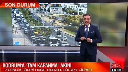 Bodrum'a tam kapanma akını