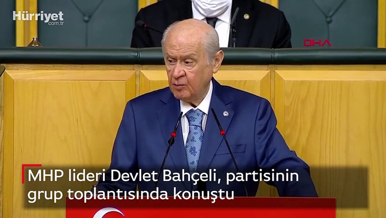 MHP lideri Devlet Bahçeli, partisinin grup toplantısında konuştu