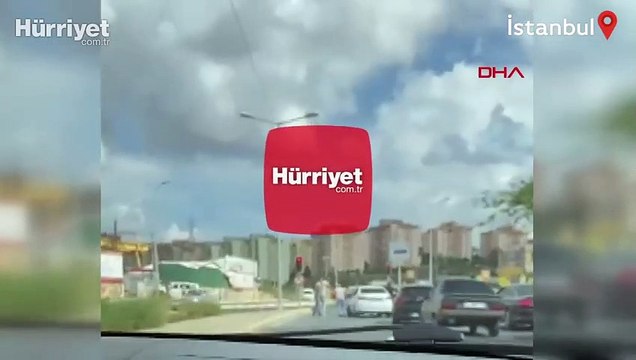 Pendik'te tekmeli yumruklu yol verme kavgası