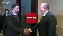 Dışişleri Bakanı Çavuşoğlu, Lübnan Ekonomi Bakanı Emin Selam ile gerçekleştirdi