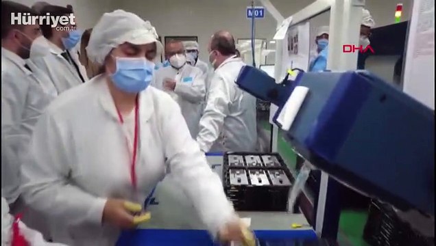 Sanayi ve Teknoloji Bakanı Mustafa Varank, Xiaomi'nin akıllı telefon fabrikasını ziyaret etti