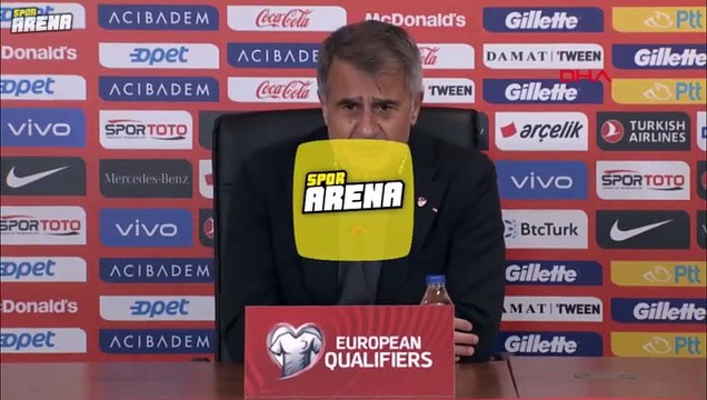 A Milli Takım'ın teknik direktörü Şenol Güneş, Hollanda maçı sonrası konuştu