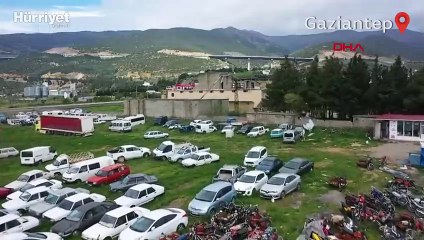 Yediemin otoparkındaki araçlar çürüyor