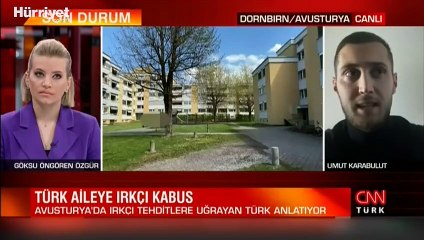 Türk aileye ırkçı kabus