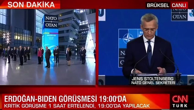 NATO Liderler zirvesi sonrası NATO Genel Sekreter Stoltenberg açıklamalarda bulundu