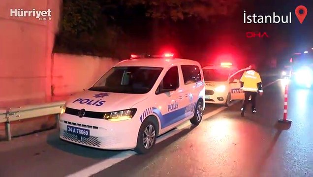 Esenler TEM Otogar bağlantı yolunda zincirleme kaza