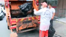 Esenler'de yalnız yaşayan kadının evinden 3 kamyon çöp çıktı