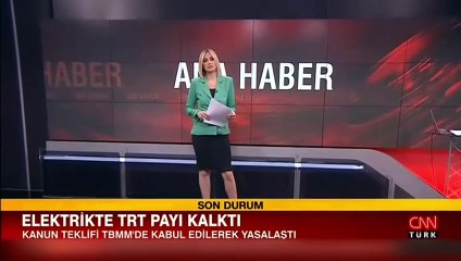 Meclis'ten geçti! Elektrik faturasından TRT payı kalkıyor