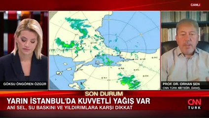 Yarın İstanbul'da kuvvetli yağış var