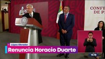 Horacio Duarte renuncia a Aduanas por 