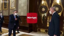 Cumhurbaşkanı Erdoğan, Kazakistan Başbakan Yardımcısı ve Dışişleri Bakanı Tileuberdi'yi kabul etti