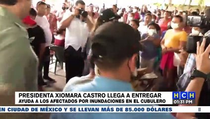 Presidenta Castro llega a Alianza, Valle con ayudas y a reconocer daños por inundaciones