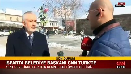 Kar yağışı hayatı felç etti! Isparta Belediye Başkanı son durumu aktardı