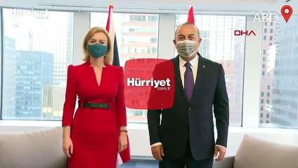 Bakan Çavuşoğlu, İngiliz mevkidaşı Elizabeth Truss ile görüştü