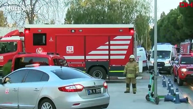 Ege Üniversitesi Tıp Fakültesi Hastanesi'nde yangın çıktı