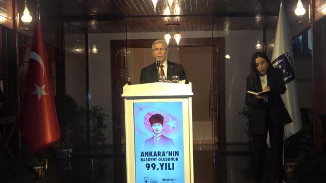 Ankara haberi! Mansur Yavaş: Ankara'mızın Başkent Oluşunun Yıl Dönümünde, Başta Atatürk Olmak Üzere Tüm Kurucu Kahramanlarımızı Şükranla Anıyorum