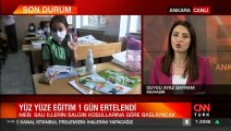 Kademeli yüz yüze eğitimin başlaması 1 gün ertelendi