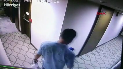 Otel odasında hayatını kaybeden Sedanur Şen'in son görüntüleri