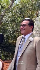Sasha Meneghel registrou o casamento do pai, Luciano Szafir, com Luhanna Szafir em 12 de outubro de 2022