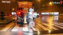 Ankara'da milyonluk lüks otomobil hurdaya döndü