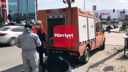 Hastane bahçesinden yayılan kötü koku AFAD'ı harekete geçirdi