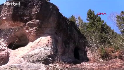 Trabzon'da ilk insanların yaşadığı tarihi mağarayı defineciler talan etmiş
