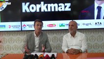 Aytemiz Alanyaspor'da Korkmaz dönemi resmen başladı