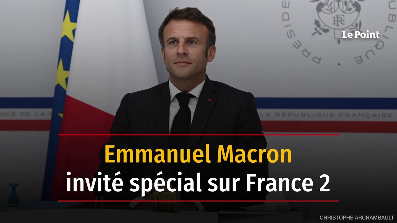 Emmanuel Macron invité spécial sur France 2