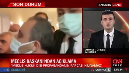 TBMM Başkanı Şentop'tan açıklama