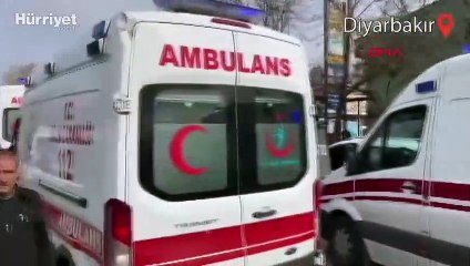 Diyarbakır 3. Sanayi Sitesi'nde patlama! Çok sayıda ekip bölgede