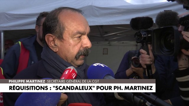 Philippe Martinez réagit aux menaces de réquisitions