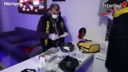 Bavul içinde yarım milyon liralık uyuşturucu yakalandı