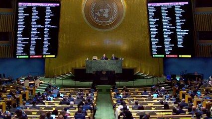 L'ONU adopte un projet de résolution condamnant les "annexions illégales" de territoires de l'Ukraine par la Russie