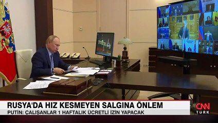 Rusya'da hız kesmeyen salgına önlem