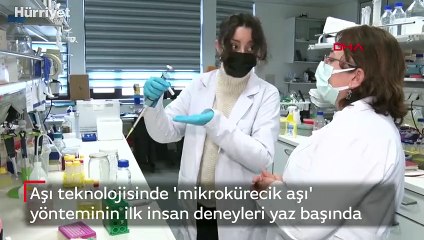 Aşı teknolojisinde 'mikrokürecik aşı' yönteminde ilk insan deneyleri yaz başında